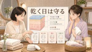 ナイアシンアミドとトラネキサム酸の乾燥肌での使い方を大人向け美容相談ボードで整理したアイキャッチ