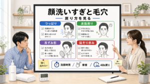 顔の洗いすぎと毛穴の戻り方を整理する相談ボード