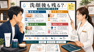 洗顔しても毛穴の汚れが取れない原因を整理する相談ボード