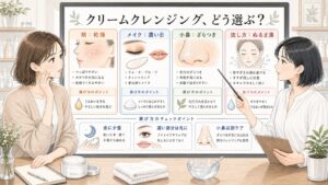 クリームクレンジングのおすすめは？乾燥・メイク・毛穴で選ぶ
