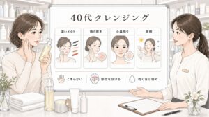 40代のドラッグストアクレンジングおすすめは？乾燥・メイク・毛穴で選ぶ