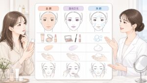 クレンジングとメイク落としの違いは？落とす範囲・洗顔・肌負担で整理