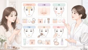 脂性肌のファンデおすすめは？皮脂・毛穴落ち・下地で選ぶ