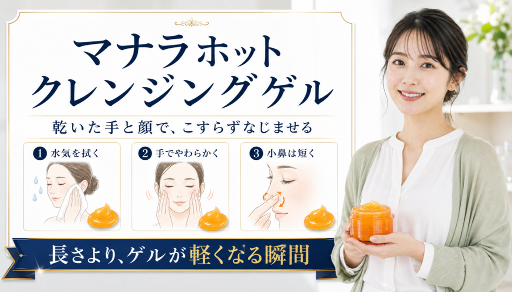 マナラホットクレンジングゲル