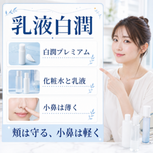 乳液白潤の判断をBeauty Boardで整理したアイキャッチ