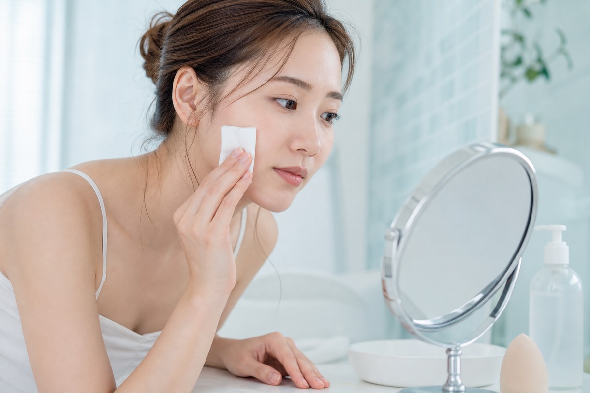 女性のいちご鼻ケアカテゴリのイメージ