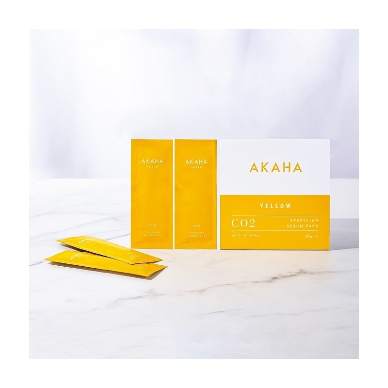 AKAHA AKAHA スパークリングセラムパック YELLOWの商品画像