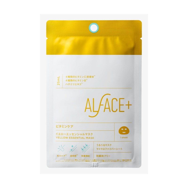 ALFACE(オルフェス) ALFACE イエローエッセンシャルマスクの商品画像