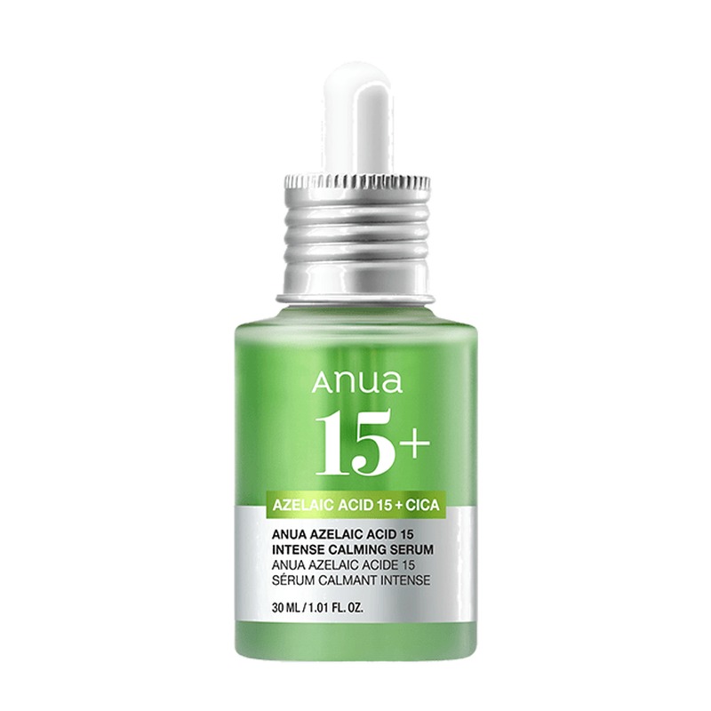 Anuaの代表商品 アゼライン酸15インテンスカーミングセラム 30ml