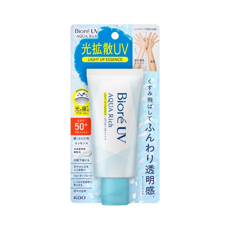 ビオレ　UV　アクアリッチ　ライトアップエッセンスの商品画像