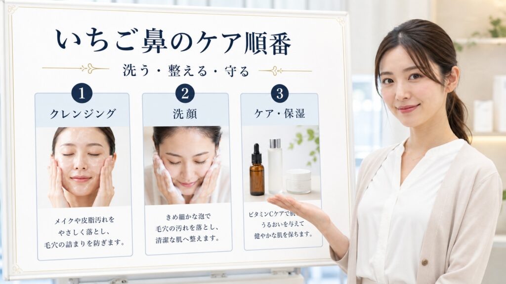 002-strawberry-nose-keratin-removal-care Beauty Board