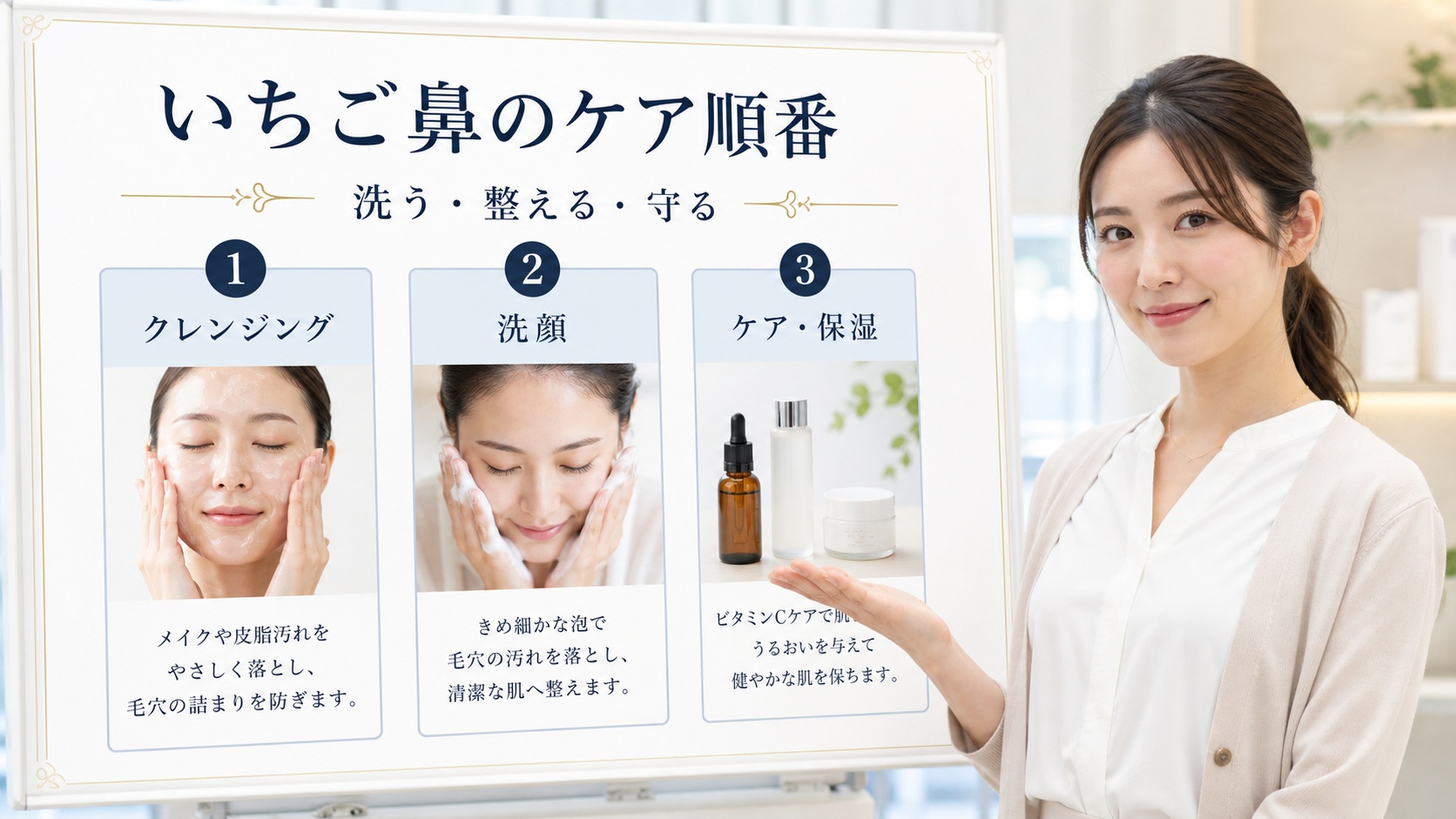 002-strawberry-nose-keratin-removal-care Beauty Board