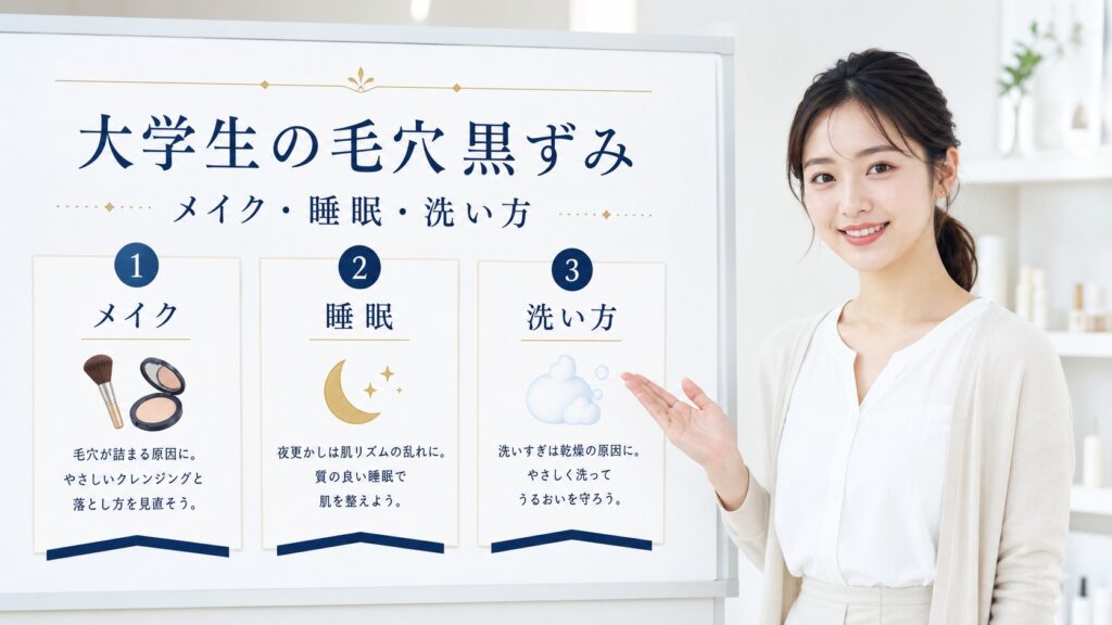 018-college-student-blackhead-pore-care Beauty Board