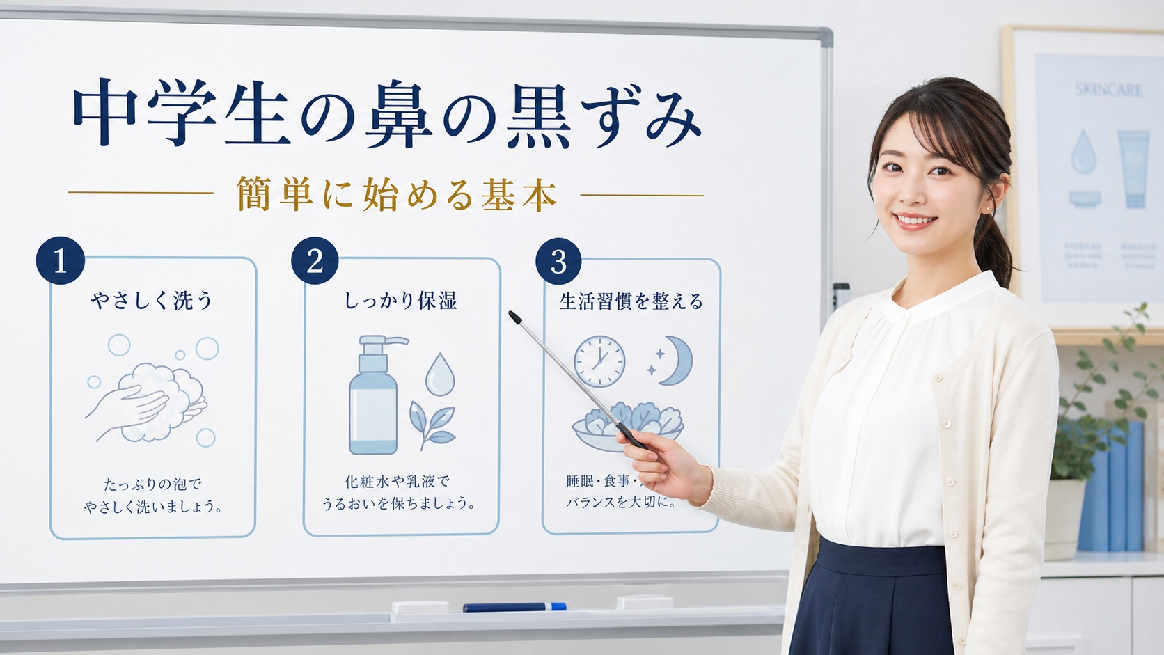 080-junior-high-pore-care-beginner Beauty Board
