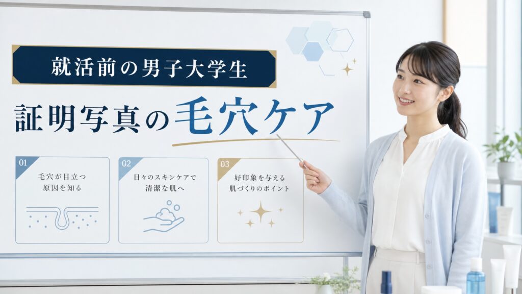 083-college-men-pore-care-job-hunting Beauty Board