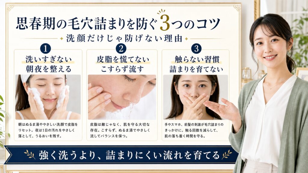 思春期の毛穴詰まりを防ぐ3つのコツ──洗顔だけじゃ防げない理由 Beauty Board