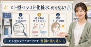 ヒト型セラミド化粧水をドラッグストアで選ぶときの見方 Beauty Board
