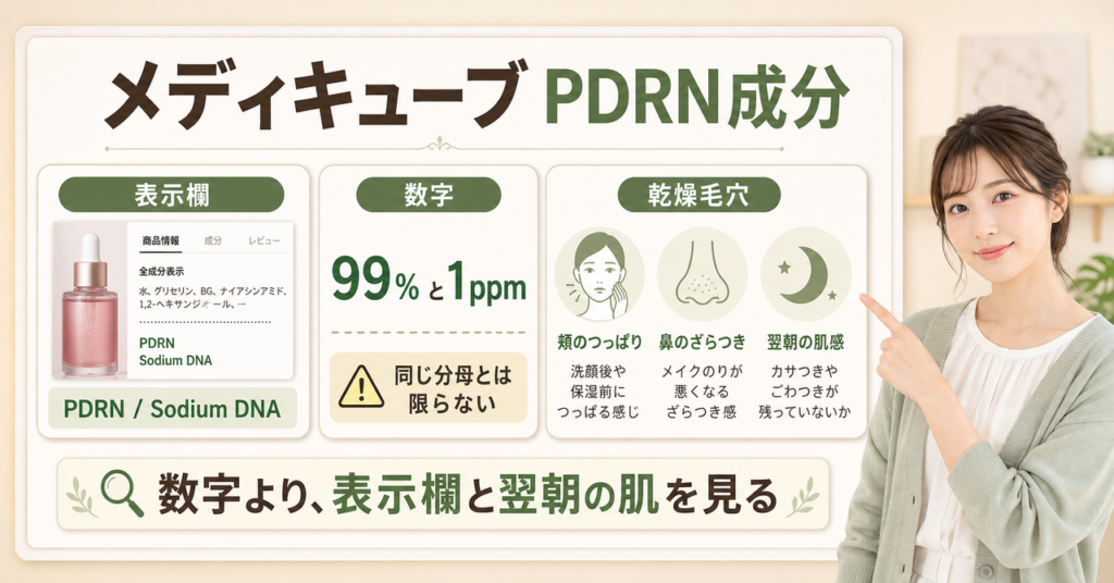 メディキューブ pdrn成分????????????????