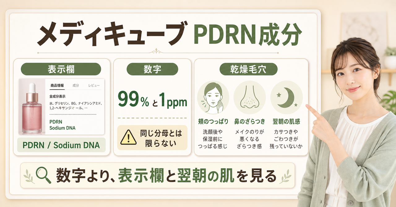 メディキューブ pdrn成分????????????????