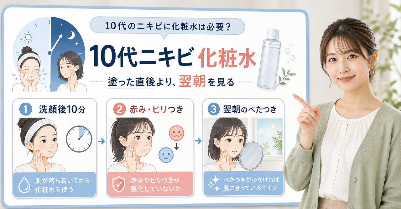 ニキビ 化粧水 10代????????????????