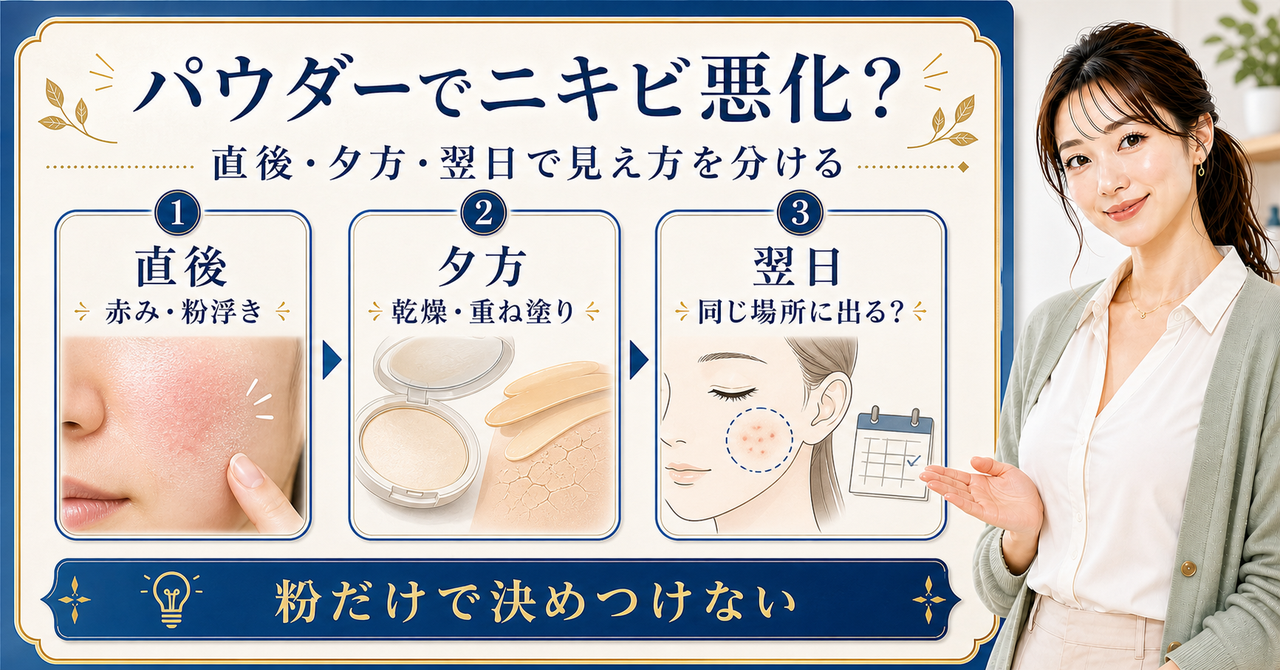 イニスフリー パウダー ニキビ悪化????????????????