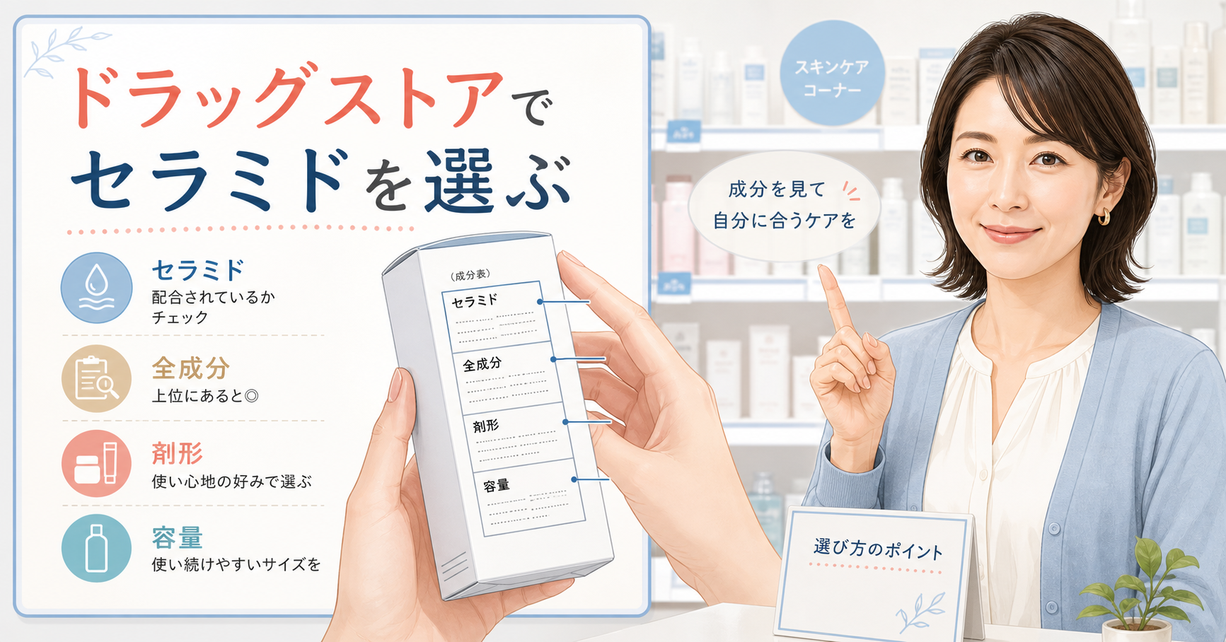 ドラッグストア セラミド????????????????