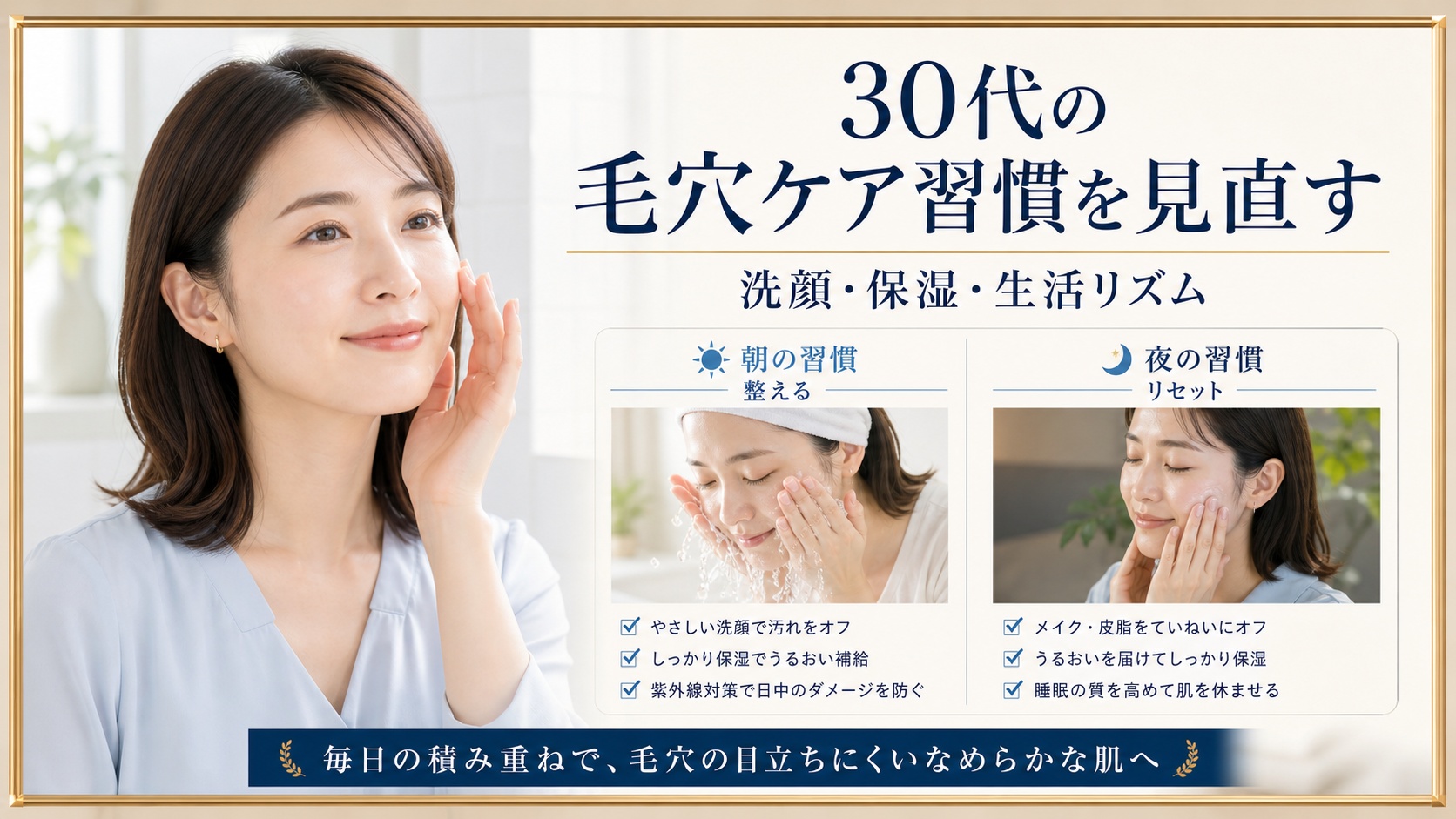 30代の毛穴スキンケアは何から?乾き・小鼻・赤みの分け方|Chocobra