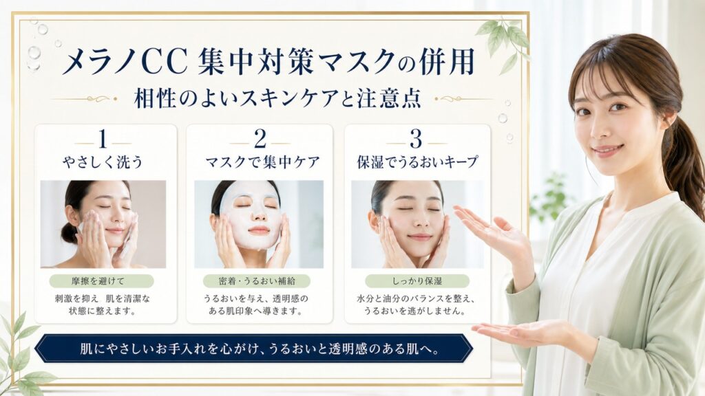 Chocobra 5048-melano-cc-intensive-mask-combination-guide eyecatch