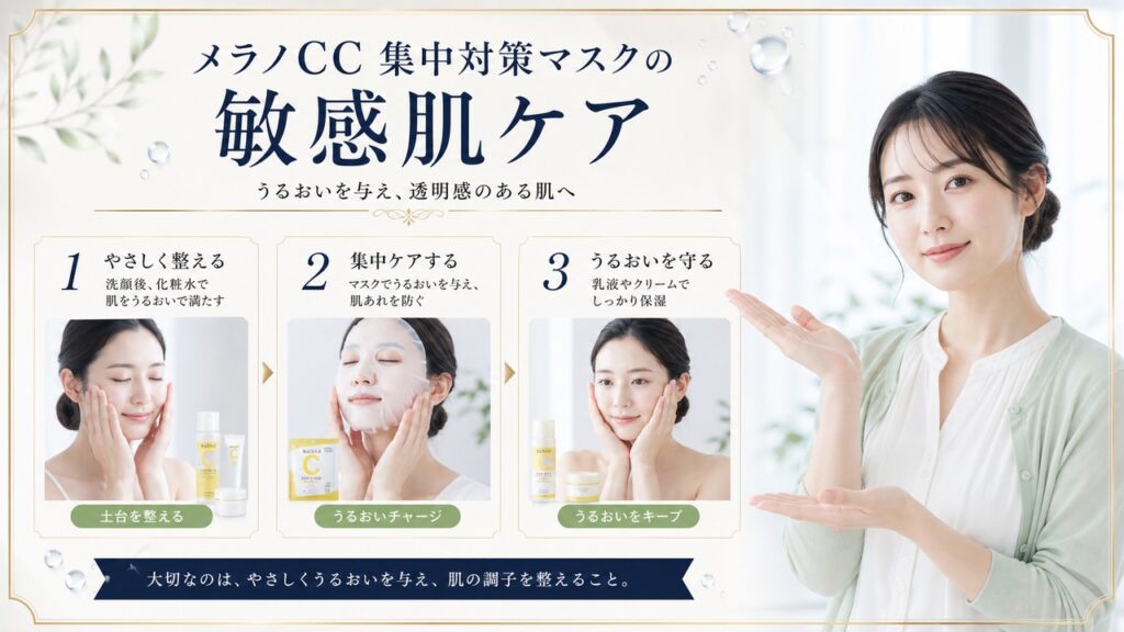 Chocobra 5050-melano-cc-intensive-mask-sensitive-skin-guide eyecatch