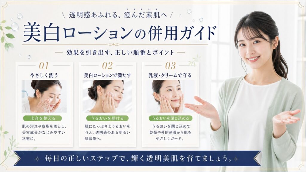 Chocobra 5163-simple-balance-whitening-lotion-combination-guide eyecatch
