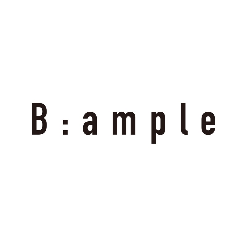 B:ample(Bアンプル)のブランドロゴ