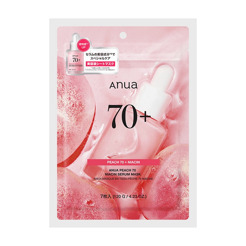 Anua 桃70 ナイアシンセラムマスクパックの商品画像