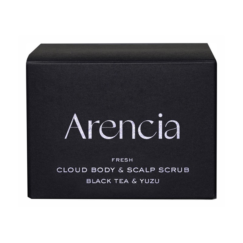 arencia Arencia フレッシュクラウドスクラブ ブラックティー&ユズの商品画像