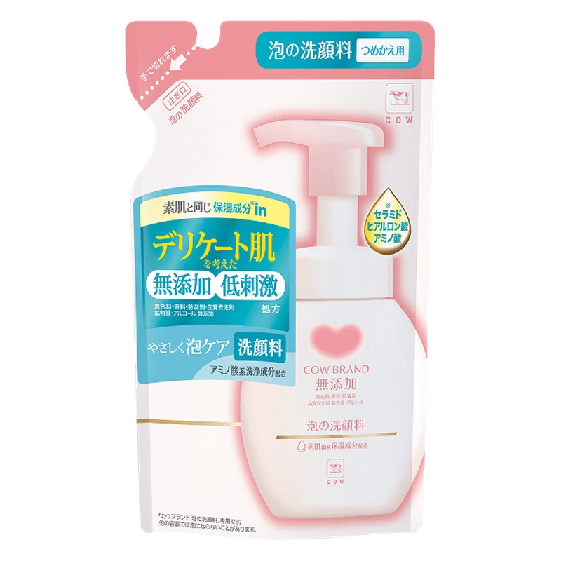 カウブランド 無添加泡の洗顔料 詰替用の商品画像