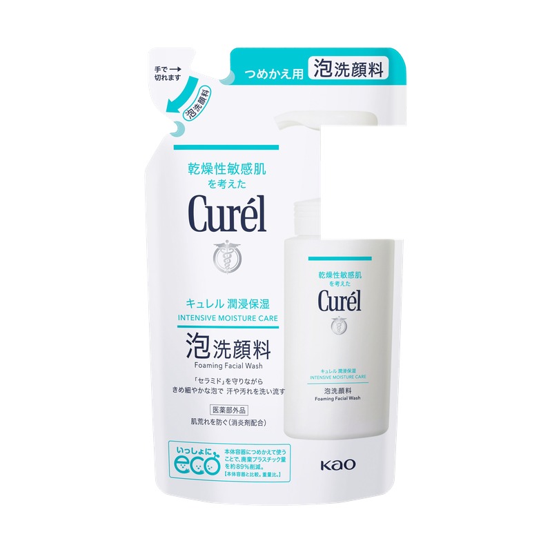 キュレル 潤浸保湿 泡洗顔料 つめかえ用の商品画像