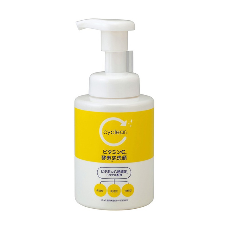 cyclear ビタミンC 酵素泡洗顔 300mLの商品画像