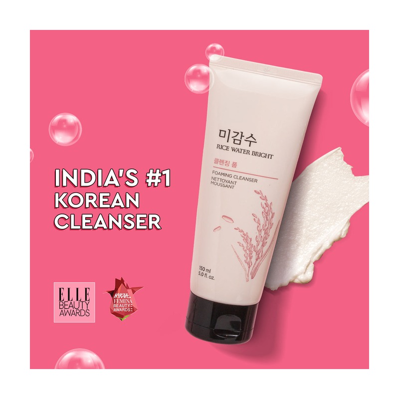 THE FACE SHOP ライスウォーター ブライト クレンジングフォームの商品画像