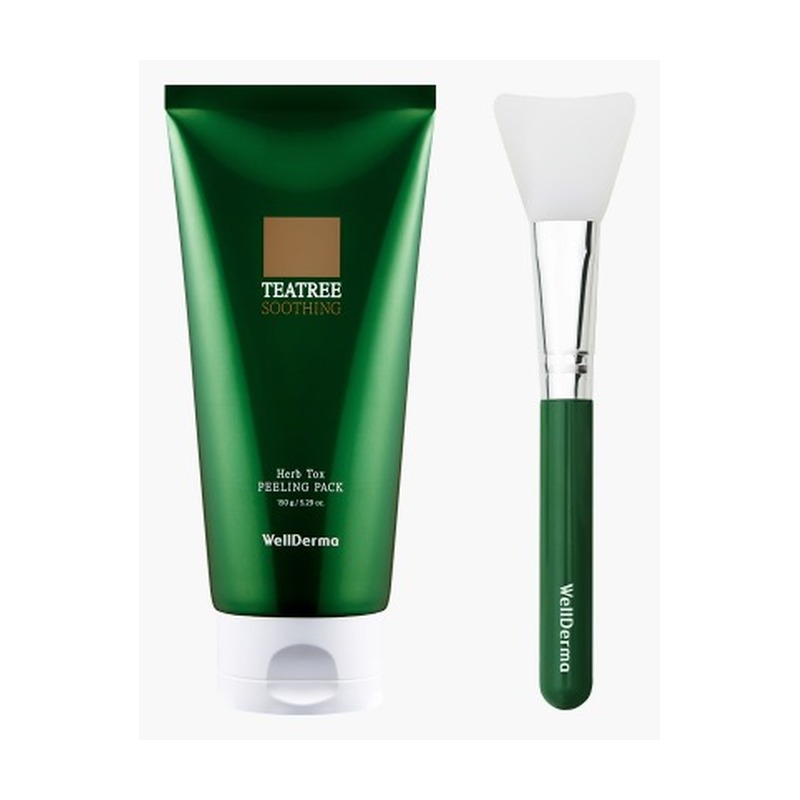 WellDerma ティーツリーハーブピーリングパックの商品画像