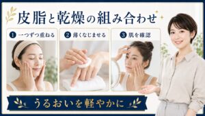 皮脂と乾燥の組み合わせをまとめたBeauty Board