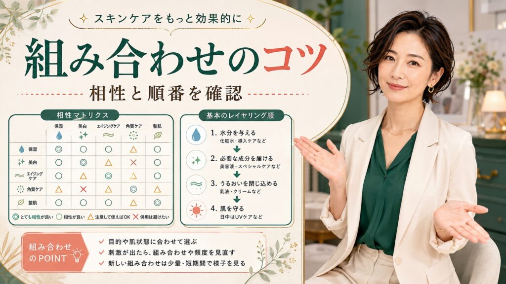 チャントアチャームピールケアオイルの併用｜つるすべ肌を作る組み合わせ Beauty Board