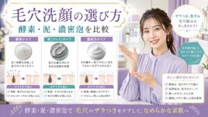 毛穴洗顔のおすすめと正しい選び方｜酵素・泥・濃密泡でザラつきを解消 Beauty Board