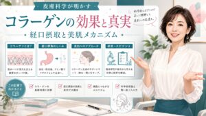 コラーゲンの効果は嘘？皮膚科学が明かす経口摂取の真実と美肌メカニズム Beauty Board