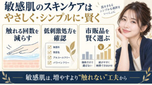 敏感肌向け市販オールインワンの選び方と低刺激ケア