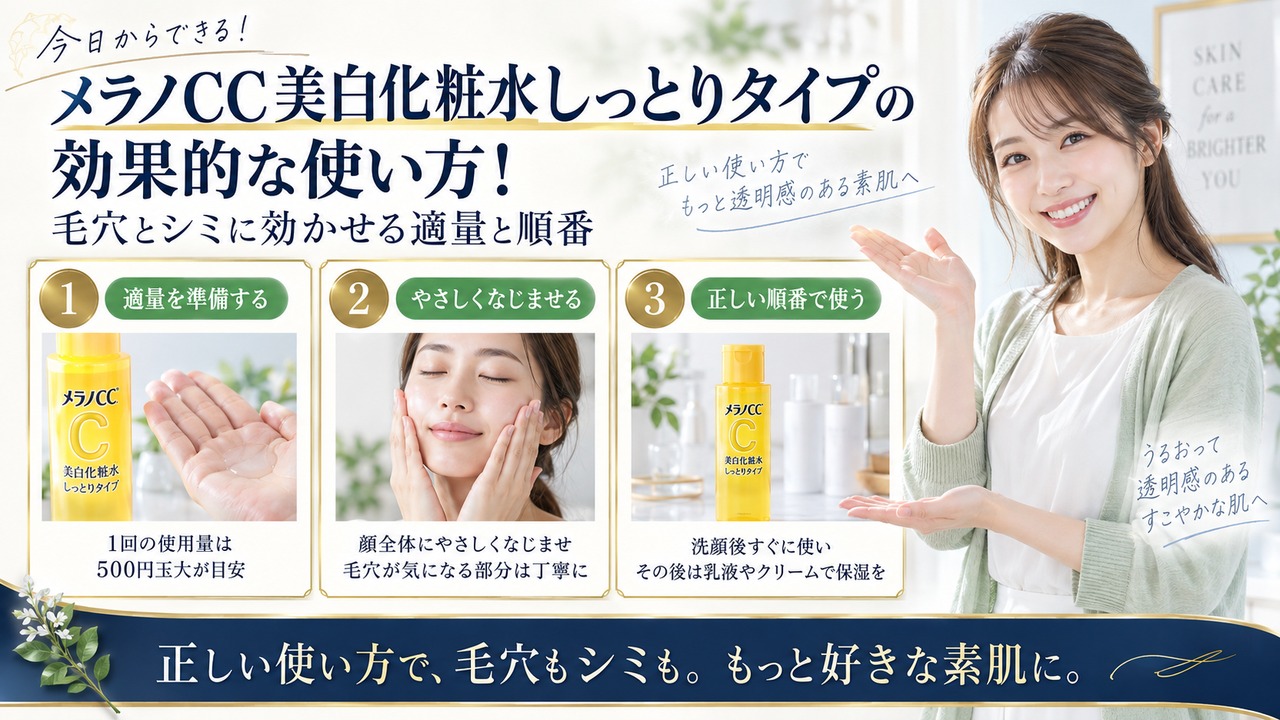 Chocobra 5973-melano-cc-whitening-lotion-moist-usage eyecatch