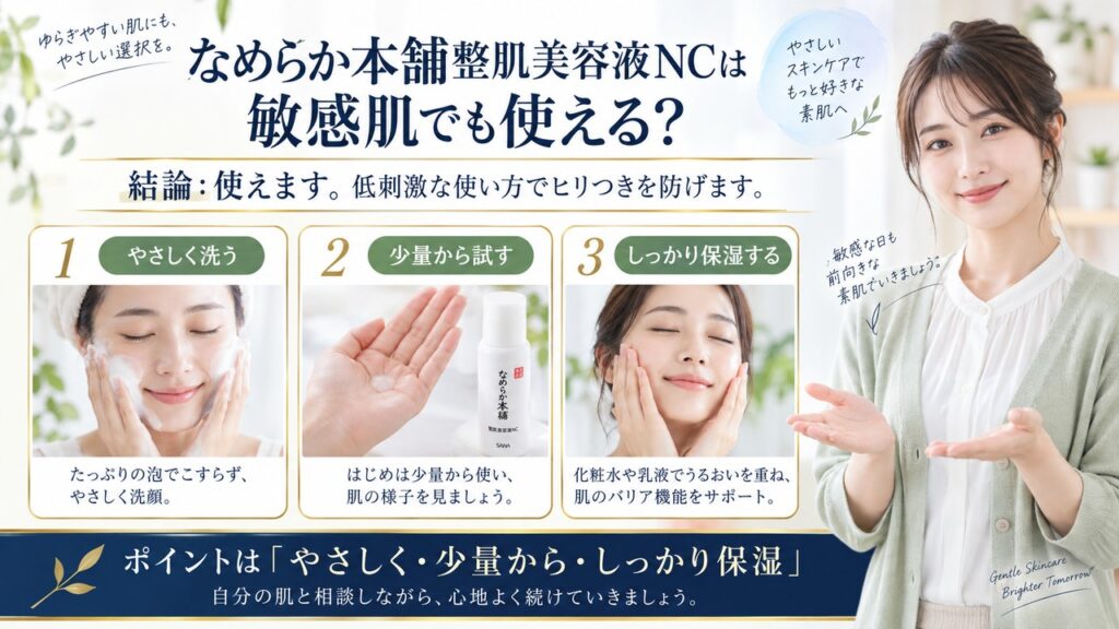 Chocobra 5982-nameraka-honpo-conditioning-serum-nc-sensitive-skin eyecatch