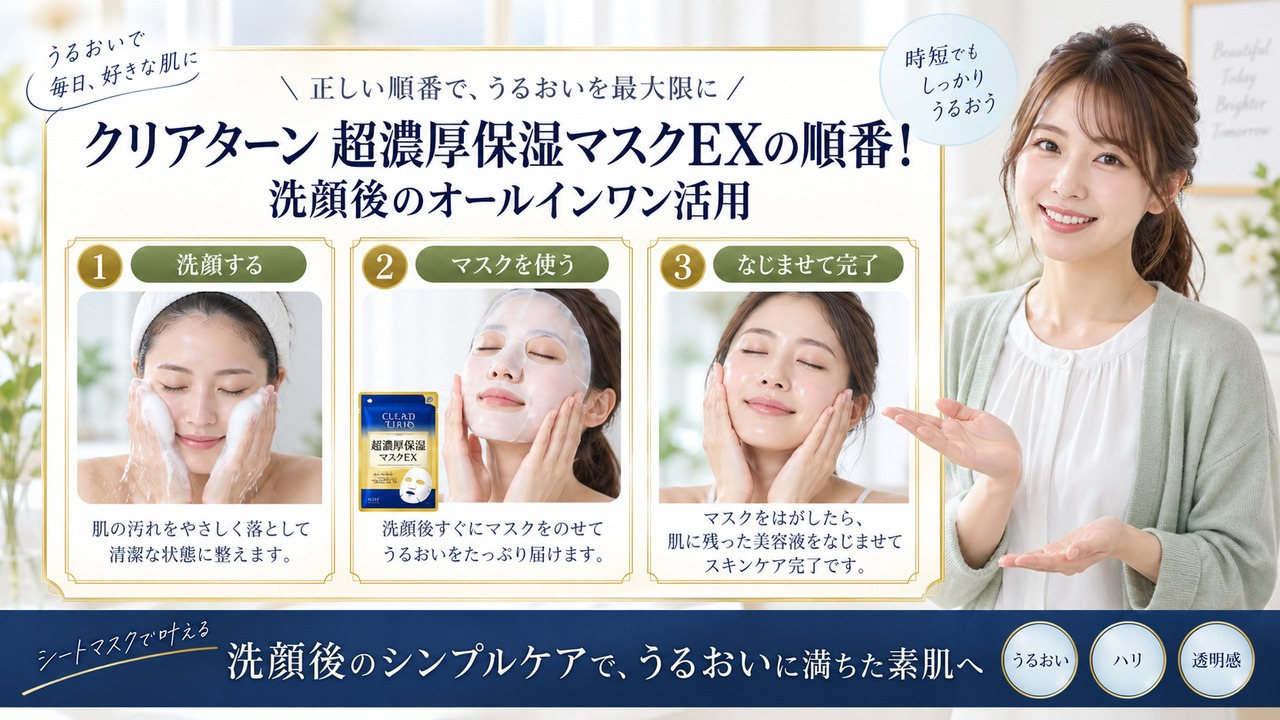 Chocobra 6024-clear-turn-super-rich-moisturizing-mask-ex-order eyecatch