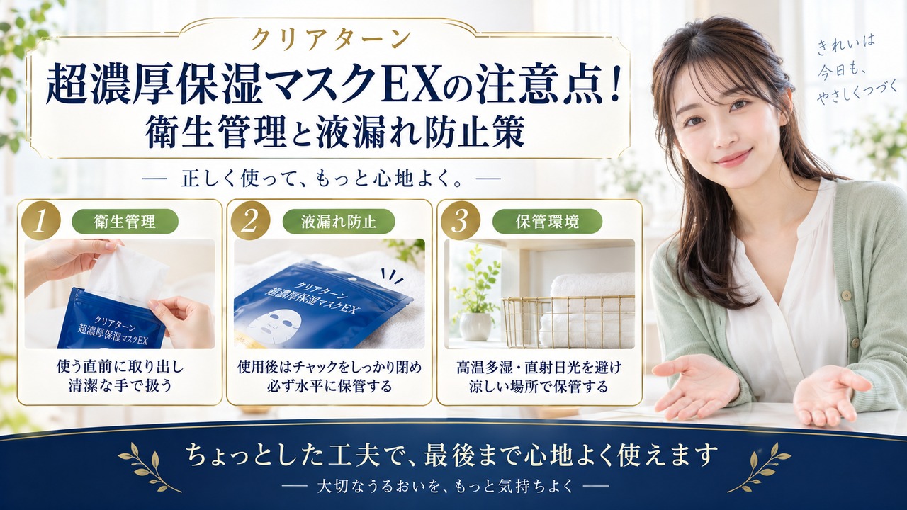Chocobra 6026-clear-turn-super-rich-moisturizing-mask-ex-caution eyecatch