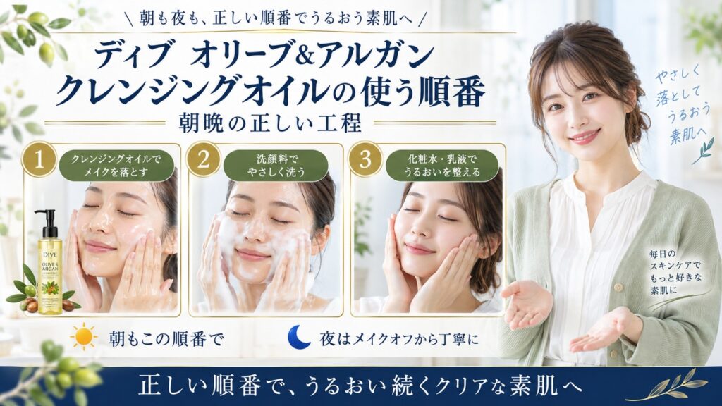 Chocobra 6034-deve-olive-argan-cleansing-oil-order eyecatch