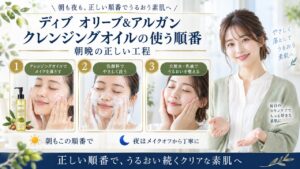 Chocobra 6034-deve-olive-argan-cleansing-oil-order eyecatch