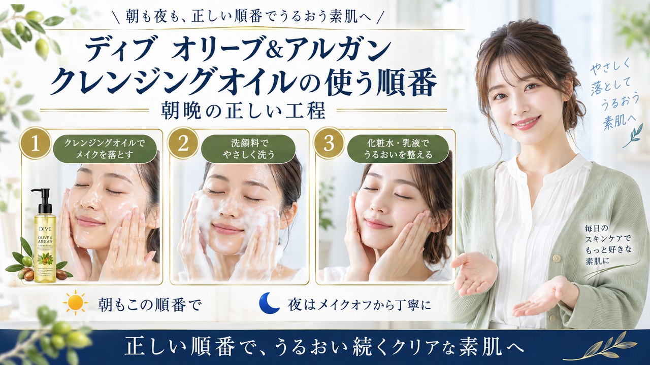 Chocobra 6034-deve-olive-argan-cleansing-oil-order eyecatch
